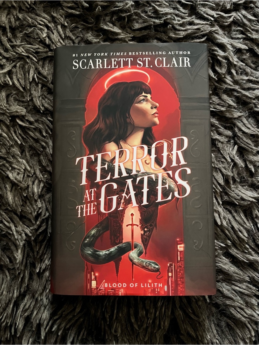 Terror At The Gates by Scarlett St. Clair - Signed Hardcover Book